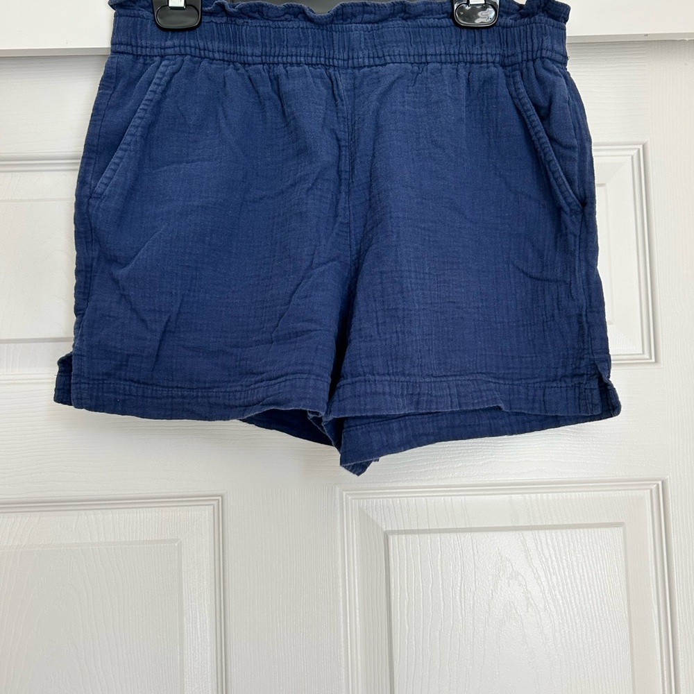 Women's Navy Blue Shorts